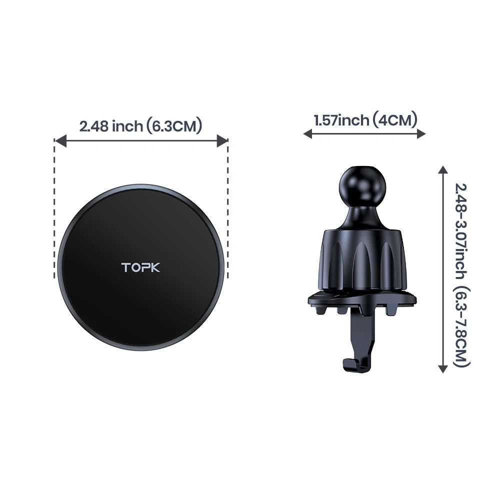 TORK Magnetic MagSafe Car Phone Holder