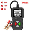 Car Battery Tester 100-2000 CCA Car Battery Tool 6V 12V 24V Car Battery Tester Car Battery Analyzer BM550 Battery Testing Tool
