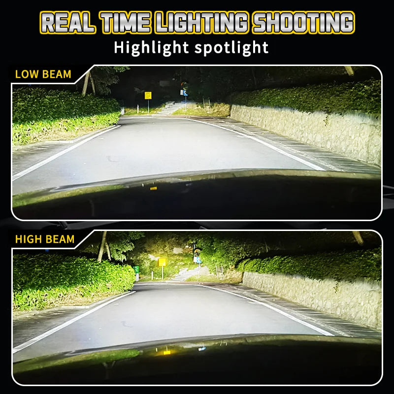 2PCS D-Series LED Headlight Bulbs – 6000K White