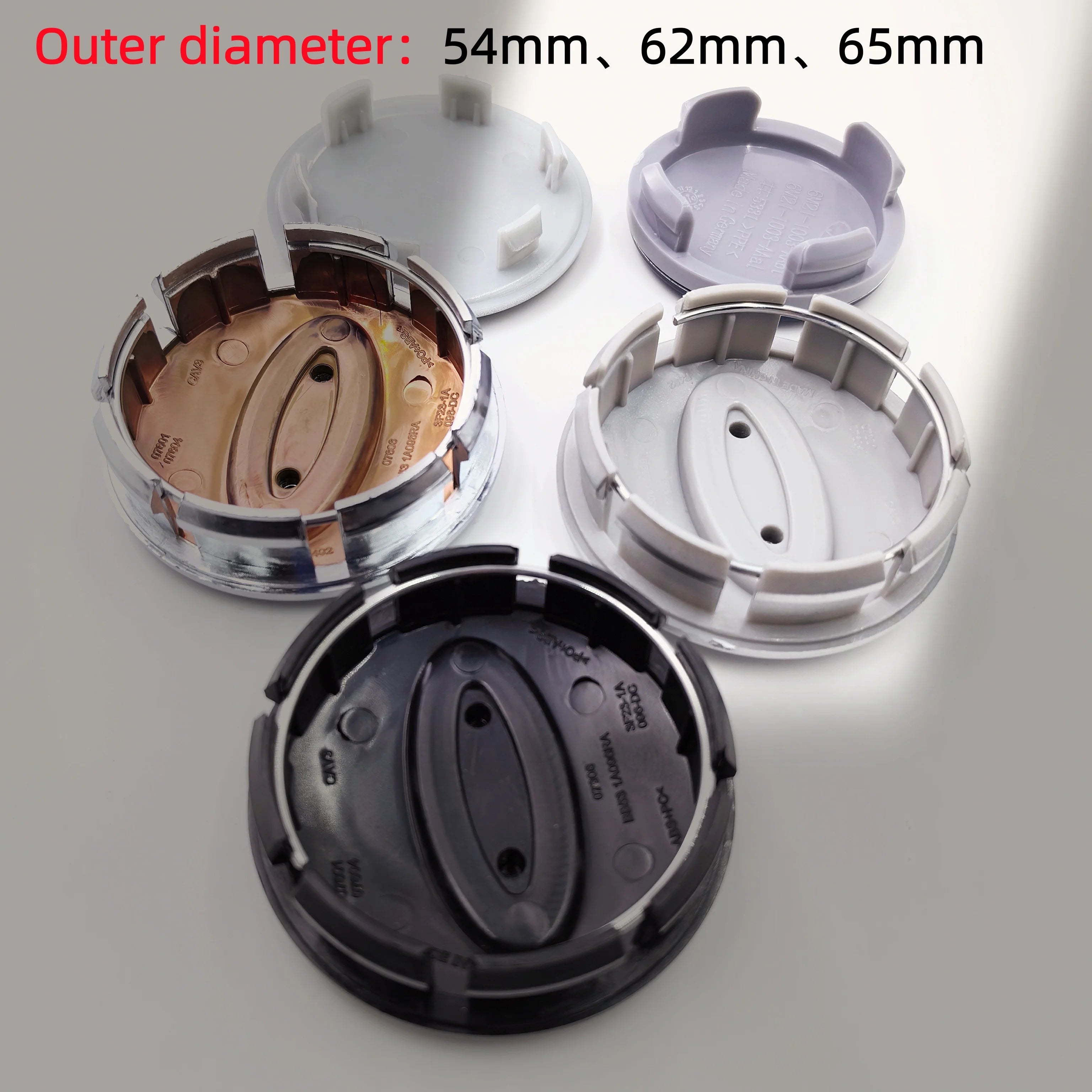 🚗 Universal Wheel Center Caps – 4PCS